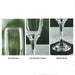 Engraved Champagne Flute with Name and Heart Design - The Gift Cabin UK