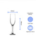 Engraved Imperial Plus Champagne Flute, 5.25oz/155ml Glass, Any Message - The Gift Cabin UK