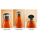 Printed Orange Thermal Bottle, Any Message, Stainless Steel 500ml/17oz - The Gift Cabin UK