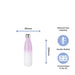 Printed Lilac Gradient Thermal Bottle, Any Message, Stainless Steel 500ml/17oz - The Gift Cabin UK