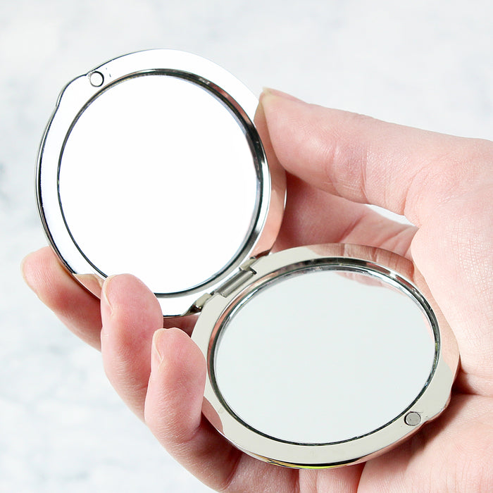 Sister Round Compact Mirror