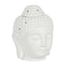 White Buddha Head Oil Burner - The Gift Cabin UK