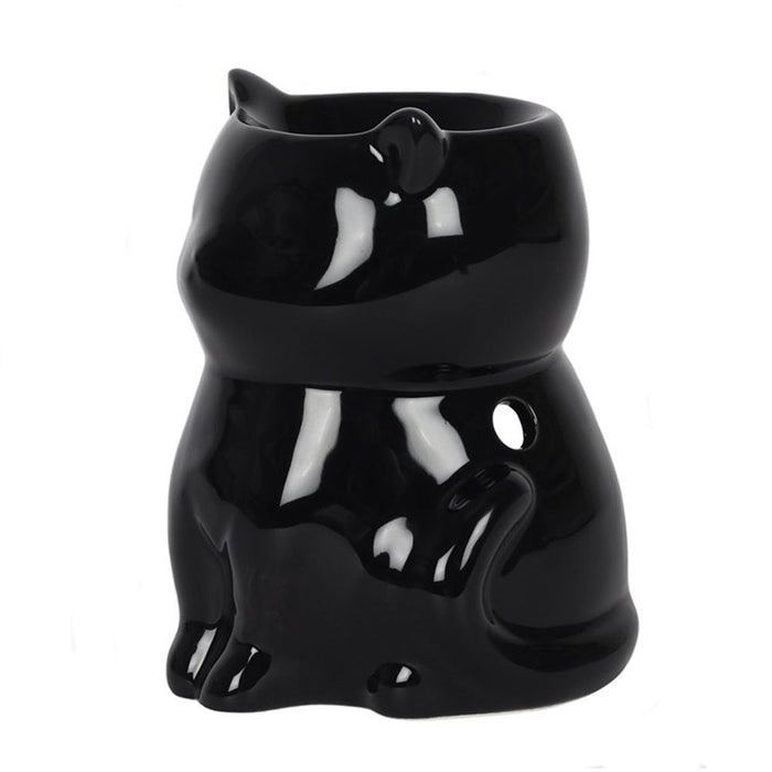 Black Cat Oil Burner - The Gift Cabin UK