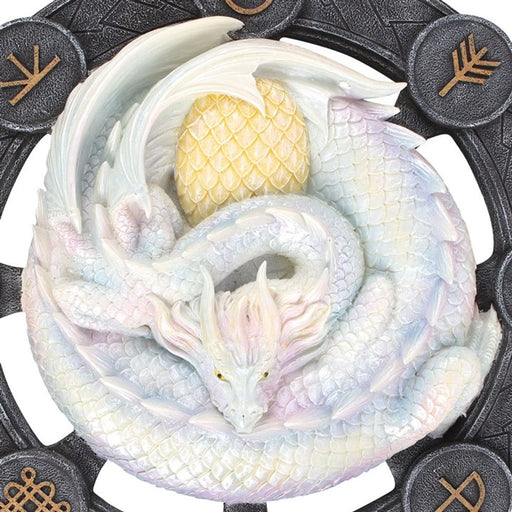 Ostara Dragon Resin Wall Plaque by Anne Stokes - The Gift Cabin UK