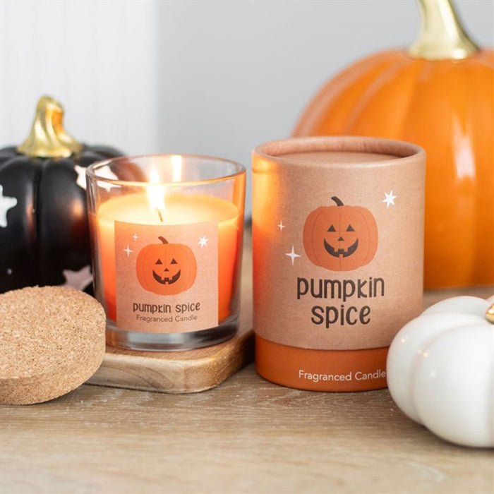 Peekaboo Pumpkin Spice Candle - The Gift Cabin UK