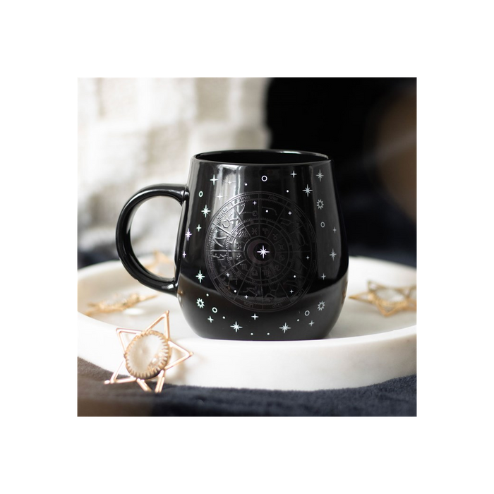 Astrology Wheel Heat Change Mug - The Gift Cabin UK