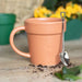 Plain Plant Pot Ceramic Mug and Shovel Spoon - The Gift Cabin UK