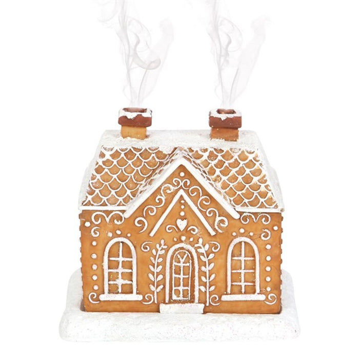 Gingerbread House Incense Cone Burner - The Gift Cabin UK