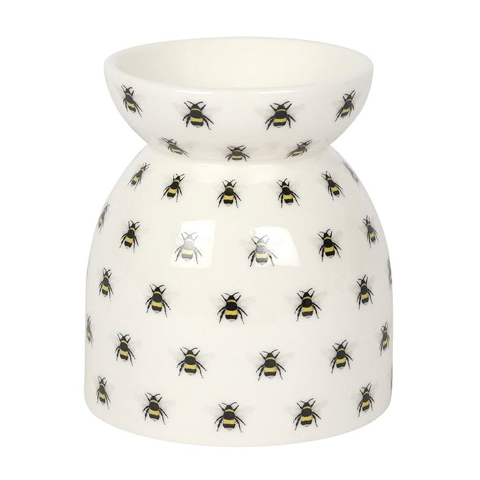 All Over Bee Print Oil Burner - The Gift Cabin UK