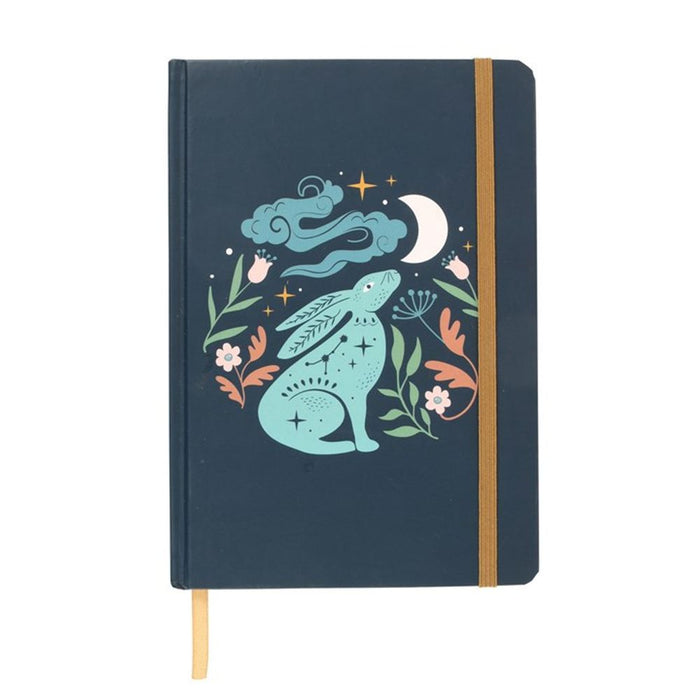 Midnight Hare A5 Notebook - The Gift Cabin UK