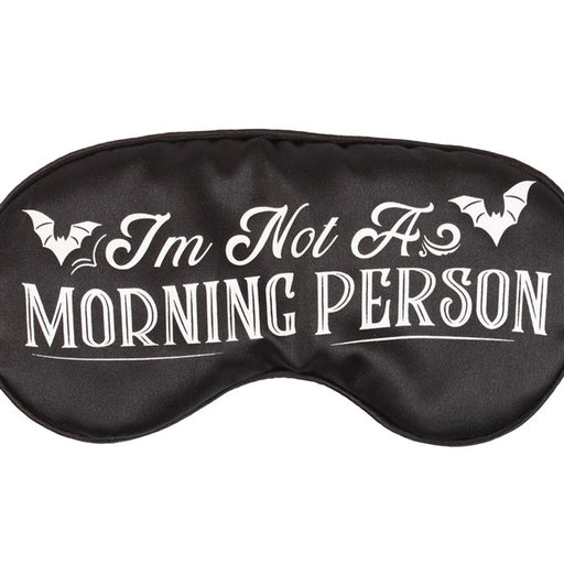 I'm Not a Morning Person Satin Sleep Mask - The Gift Cabin UK