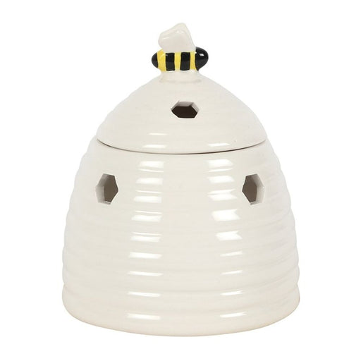 White Beehive Oil Burner - The Gift Cabin UK