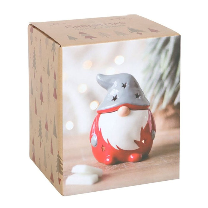 Red and Grey Gonk Oil Burner - The Gift Cabin UK