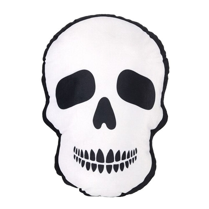 Skull Shaped Cushion - The Gift Cabin UK