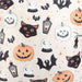 35cm Square Spooky Cat and Pumpkin Print Cushion - The Gift Cabin UK