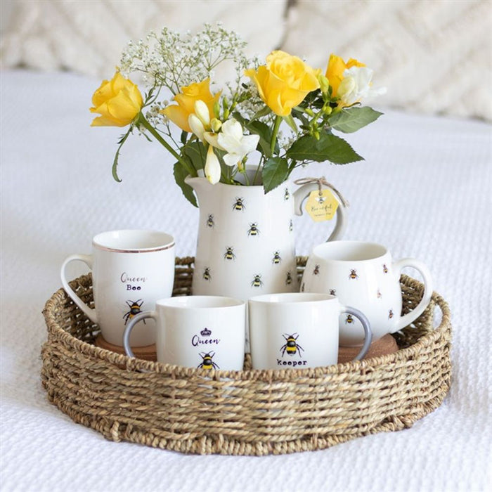 Queen Bee and Bee Keeper Mug Set - The Gift Cabin UK