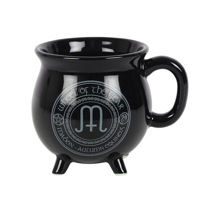 Mabon Colour Changing Cauldron Mug by Anne Stokes - The Gift Cabin UK