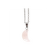 Rose Quartz Crystal Moon Necklace on Greeting Card - The Gift Cabin UK