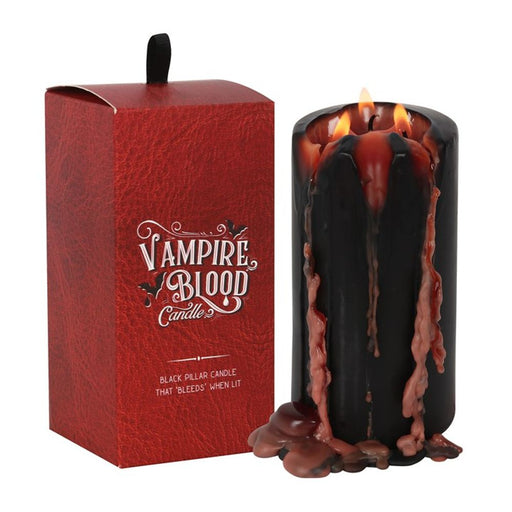 Large Vampire Blood Pillar Candle - The Gift Cabin UK