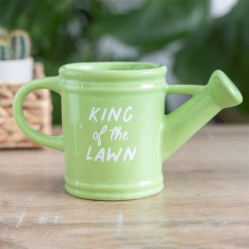 King of the Lawn Watering Can Mug - The Gift Cabin UK