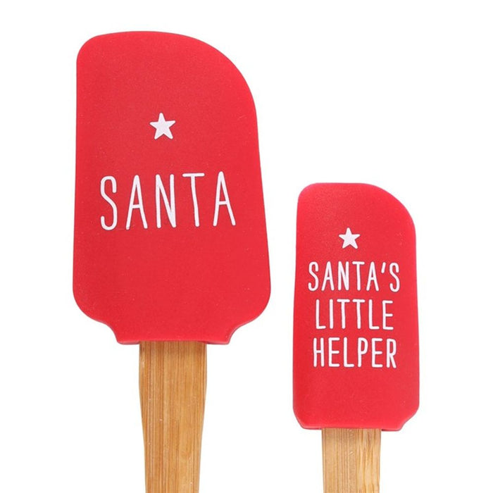 Santa's Helper Silicone Spatula Set - The Gift Cabin UK