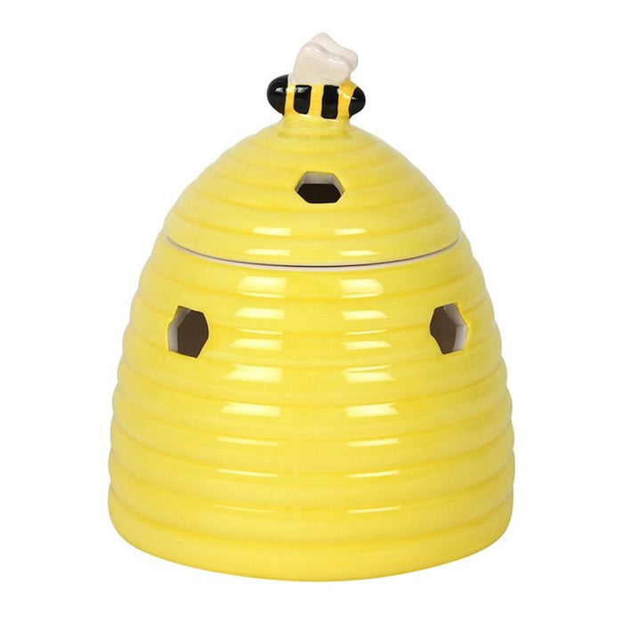 Yellow Beehive Oil Burner - The Gift Cabin UK