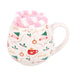 Sugarplum Fun Christmas Print Mug and Socks Set - The Gift Cabin UK