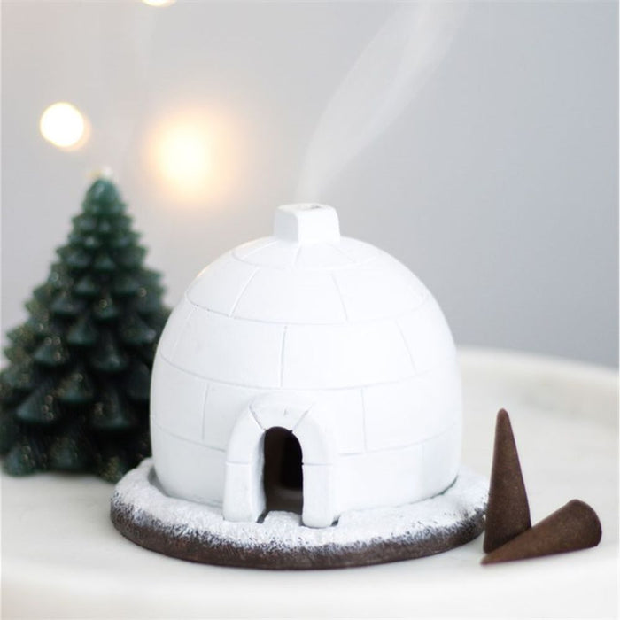 Winter Igloo Incense Cone Burner - The Gift Cabin UK