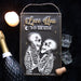 Love You To Death Hanging Metal Sign - The Gift Cabin UK