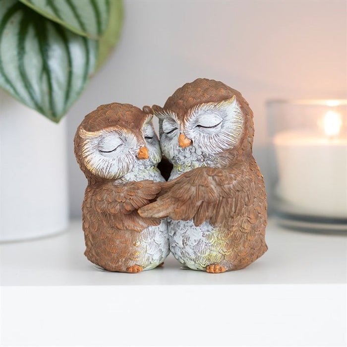 Birds of a Feather Owl Couple Ornament - The Gift Cabin UK