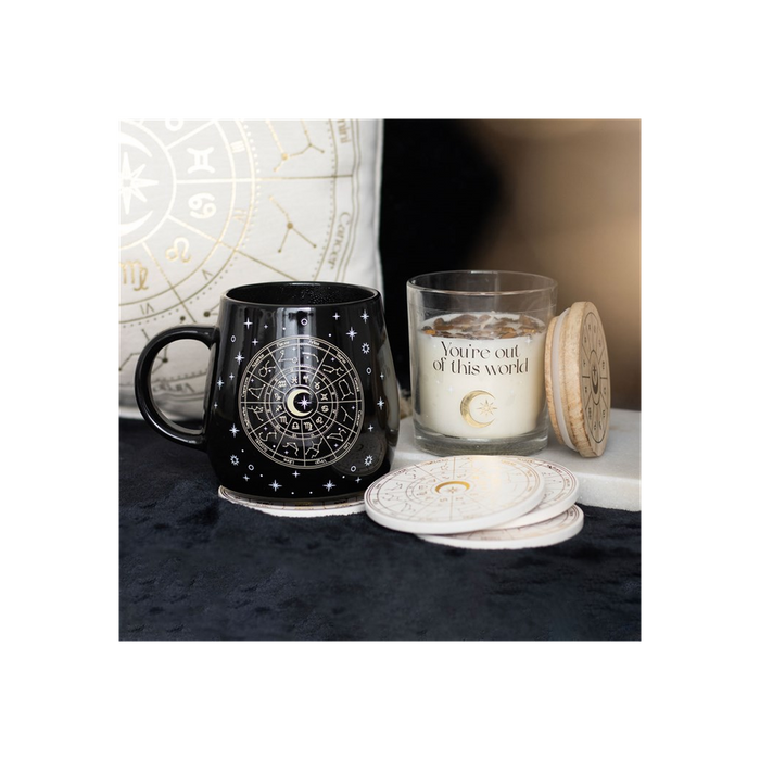 Astrology Wheel Heat Change Mug - The Gift Cabin UK