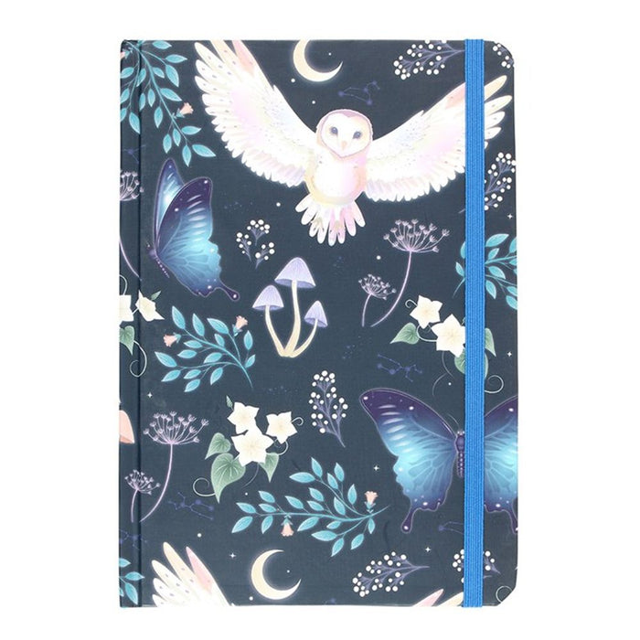 Night Flight Owl A5 Notebook - The Gift Cabin UK