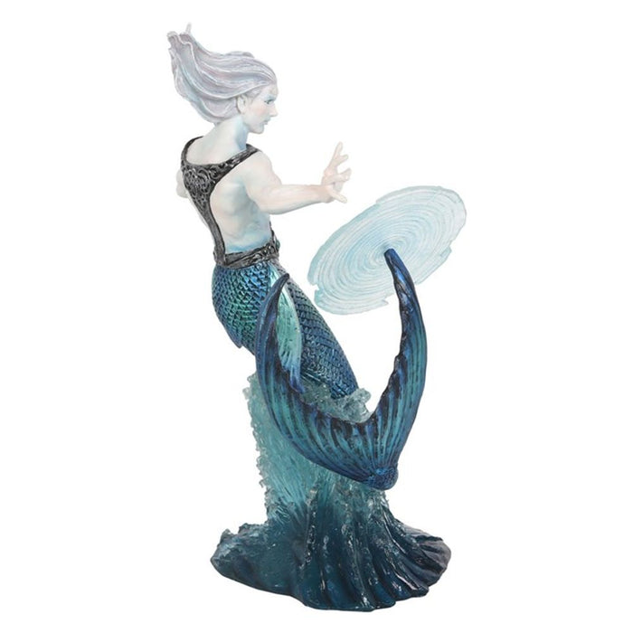 Water Elemental Wizard Figurine by Anne Stokes - The Gift Cabin UK