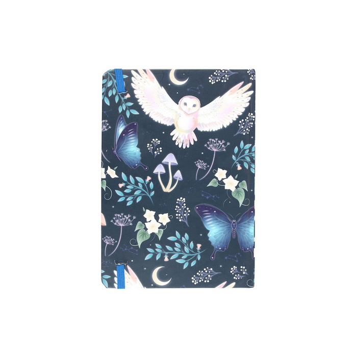 Night Flight Owl A5 Notebook - The Gift Cabin UK