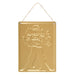 Til Death Do Us Party Champagne Hanging Metal Sign - The Gift Cabin UK