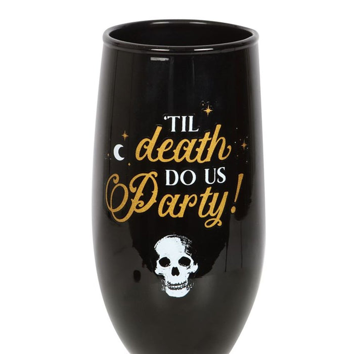 Til Death Do Us Party Champagne Flute Set - The Gift Cabin UK