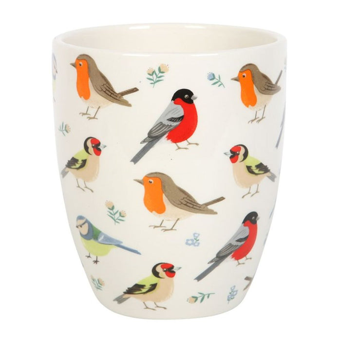 British Garden Birds Ceramic Plant Pot - The Gift Cabin UK