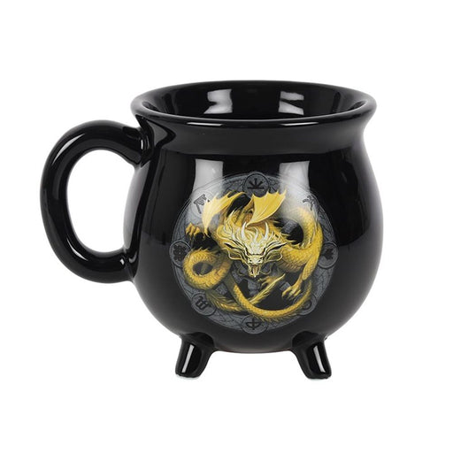 Imbolc Colour Changing Cauldron Mug by Anne Stokes - The Gift Cabin UK