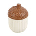 Autumn Acorn Ceramic Storage Jar - The Gift Cabin UK