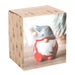 Red and Grey Gonk Tealight Holder - The Gift Cabin UK