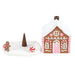 Pink Gingerbread House Incense Cone Burner - The Gift Cabin UK