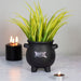 Triple Moon Cauldron Terracotta Plant Pot - The Gift Cabin UK