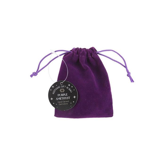 Amethyst Crystal Christmas Tree in a Bag - The Gift Cabin UK