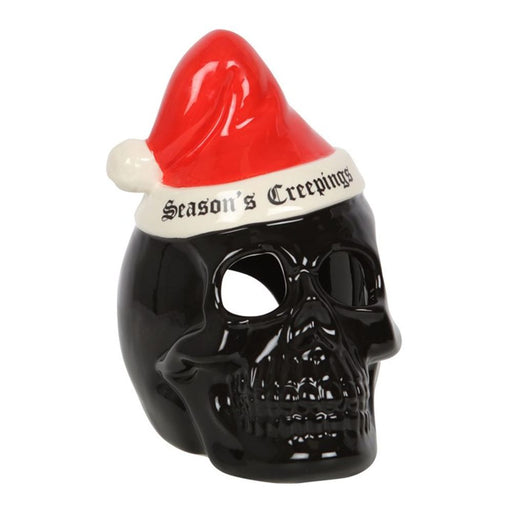 Seasons Creepings Skull Tealight Holder - The Gift Cabin UK