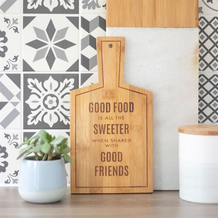 Sweeter When Shared Bamboo Serving Board - The Gift Cabin UK