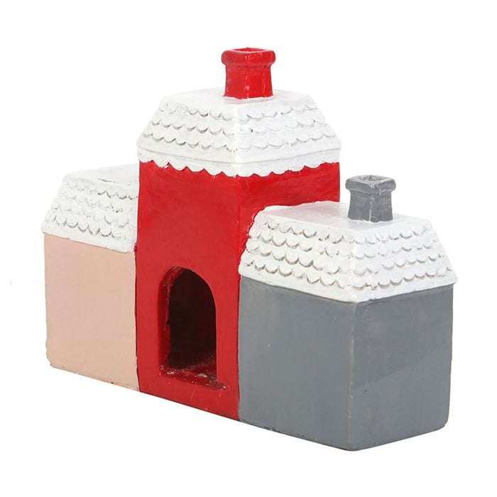 Christmas Village Incense Cone Holder - The Gift Cabin UK