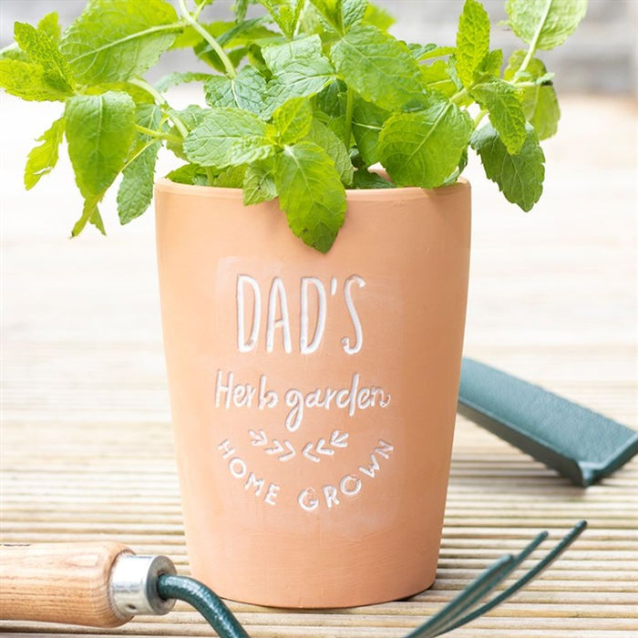 Dad's Garden Terracotta Plant Pot - The Gift Cabin UK