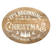 It's Beginning to Look a Lot Like Christmas Wall Plaque - The Gift Cabin UK