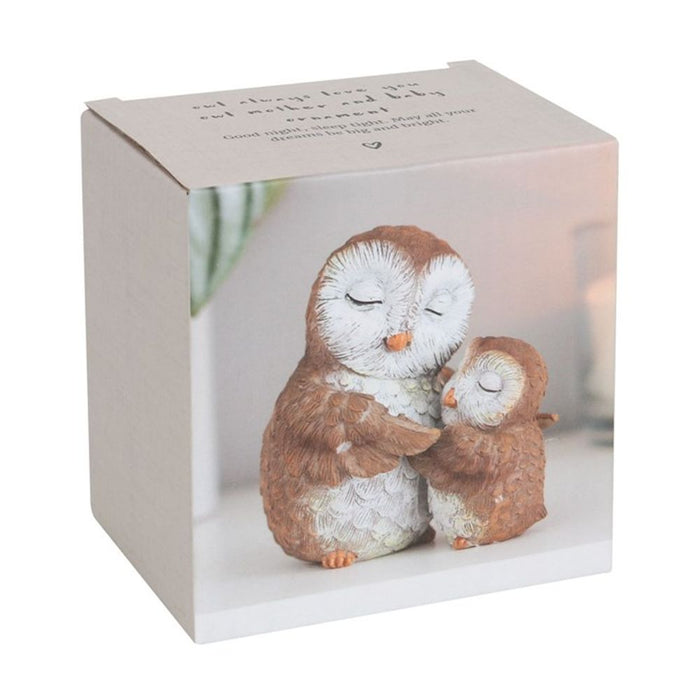 Owl Always Love You Owl Mother and Baby Ornament - The Gift Cabin UK