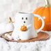 Ghost Shaped Mug with Pumpkin - The Gift Cabin UK